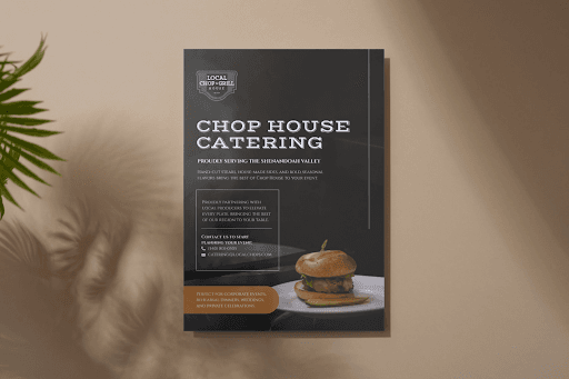 CH Catering Flyer